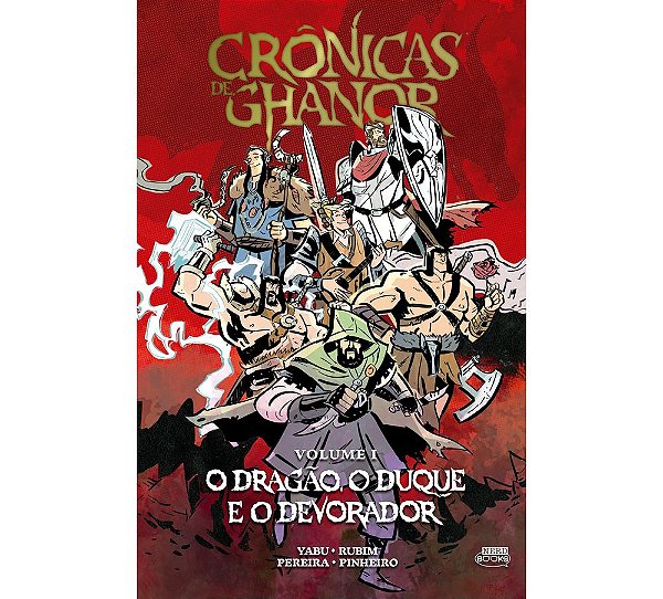 Livro Crônicas de Ghanor Vol. 1 — O dragão, o duque e o devorad...