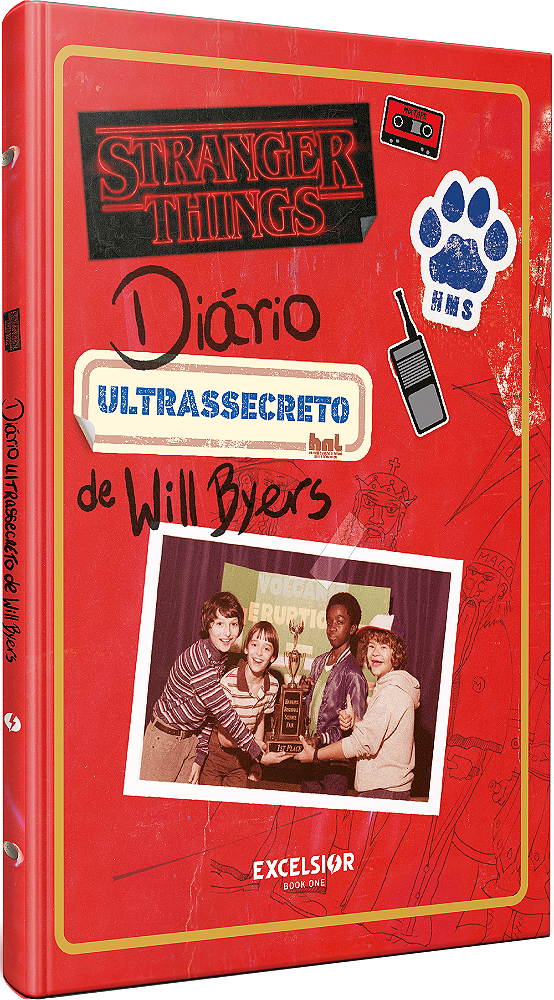 Livro Stranger Things: Diário ultrassecreto de Will Byers