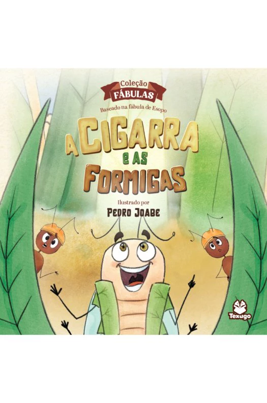 Livro A Cigarra E As Formigas