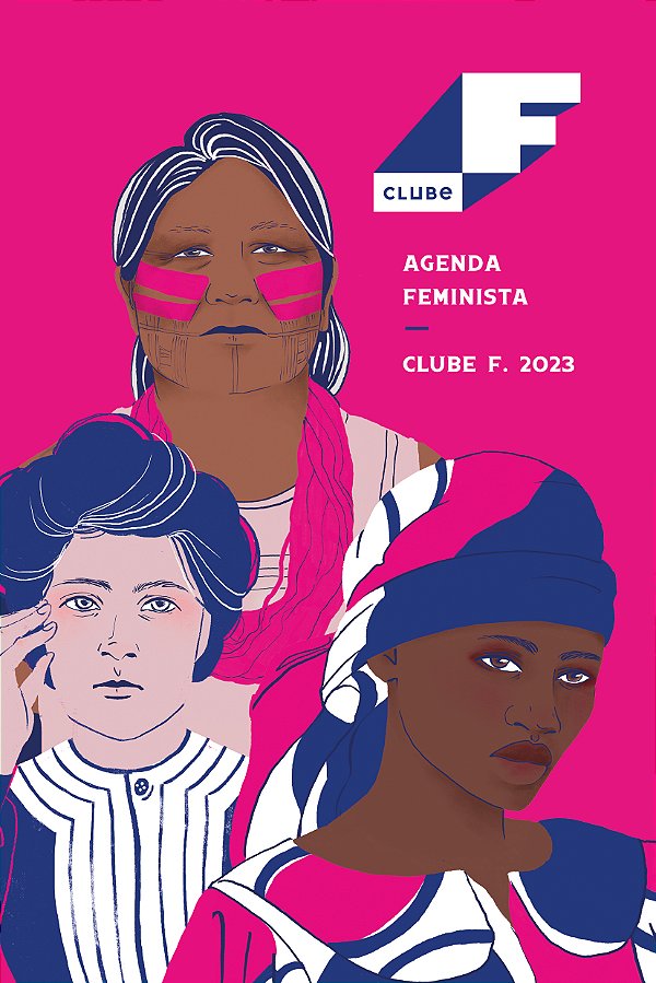Livro Agenda feminista Clube F. 2023