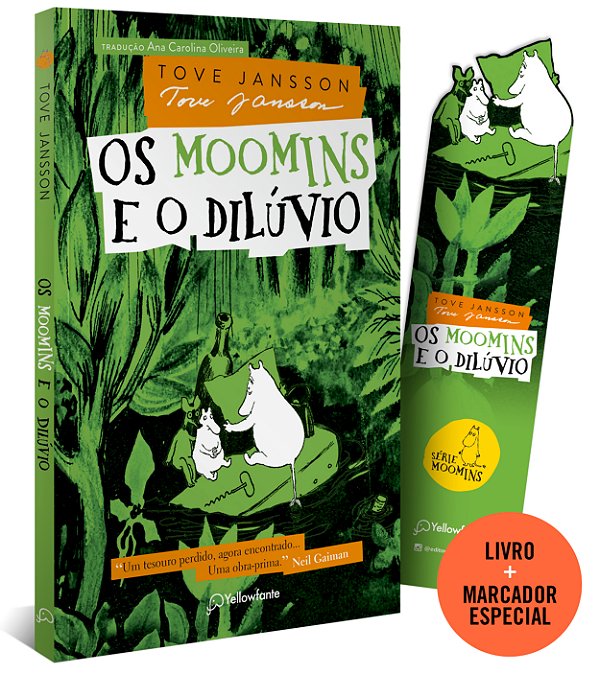 Livro Os Moomins e o dilúvio