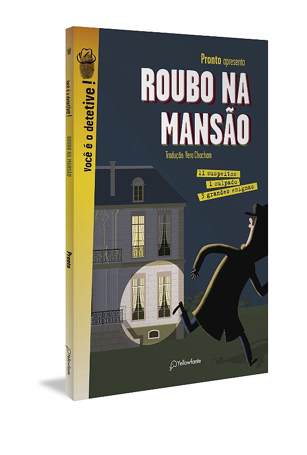 Livro Roubo na mansão: 3 grandes enigmas