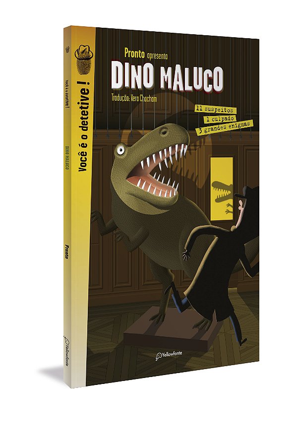 Livro Dino maluco: 3 grandes investigações