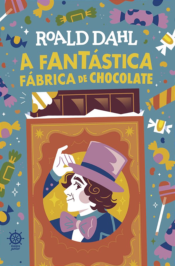 Livro A fantástica fábrica de chocolate
