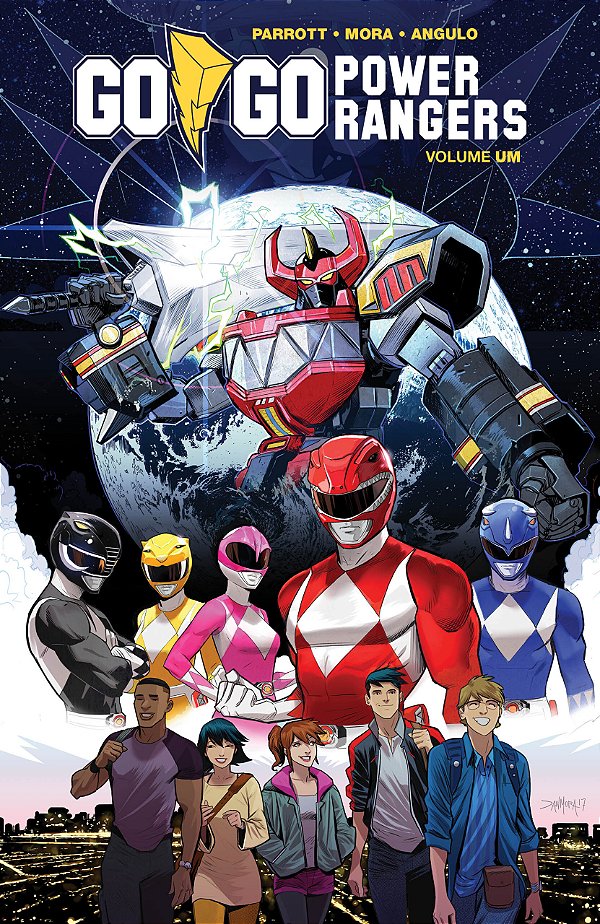 Livro Go Go Power Rangers - Volume 1