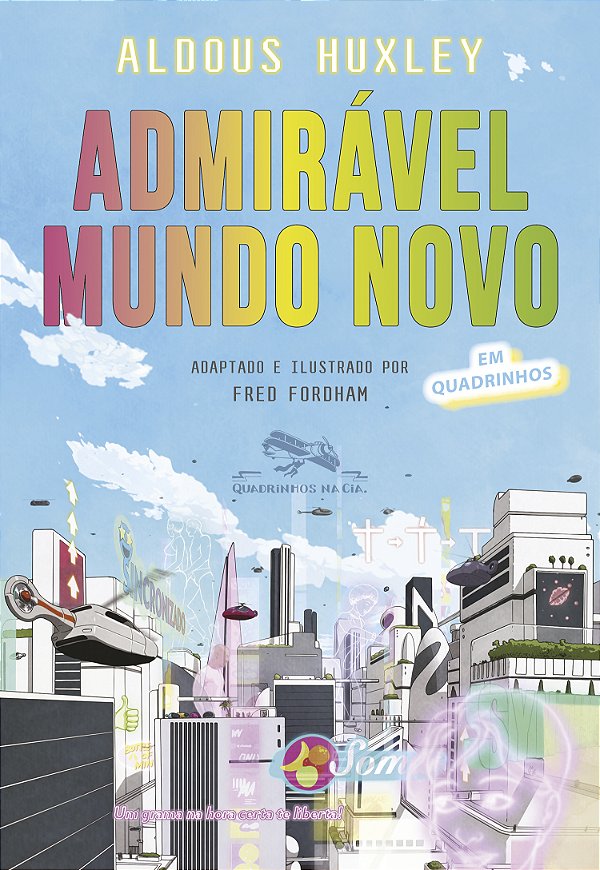 Livro Admirável Mundo Novo - Edição Em Quadrinhos