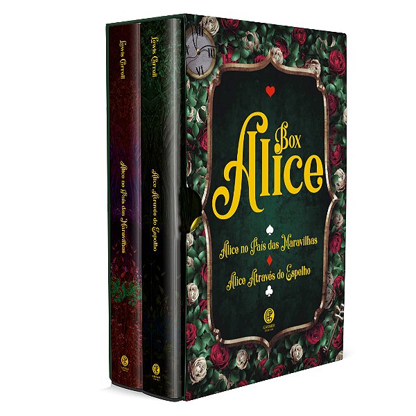 Livro Alice Edição Luxo - Box com 2 livros