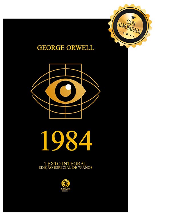 Livro 1984: Edição de luxo almofadada