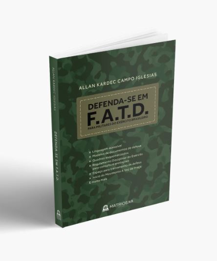 Livro Defenda-Se Em F.A.T.D: Para Militares Do Exército B...
