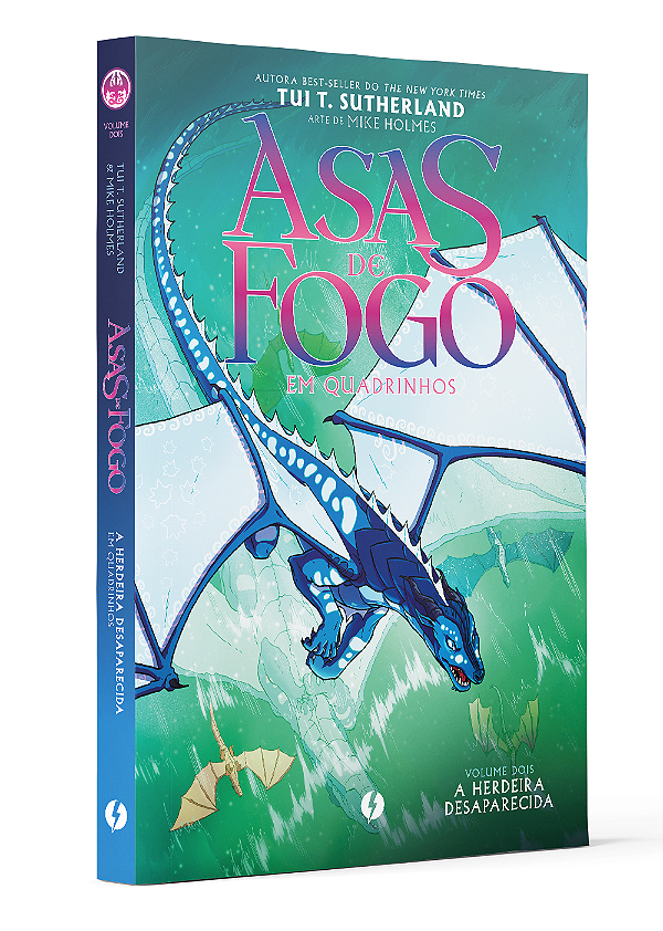 Livro Asas De Fogo - A Herdeira Desaparecida - Em Quadrin...