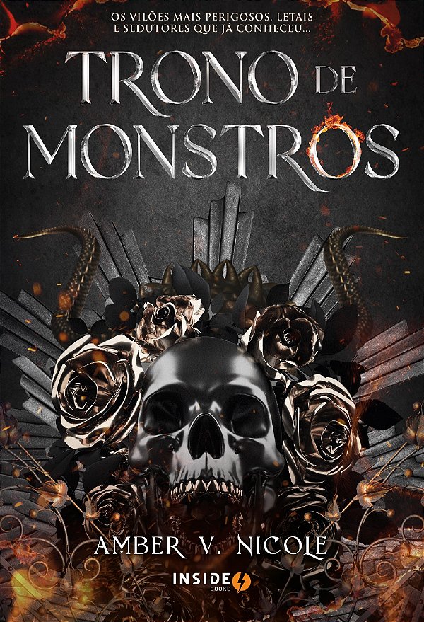 Livro Trono de monstros - Segundo livro da série deuses e...