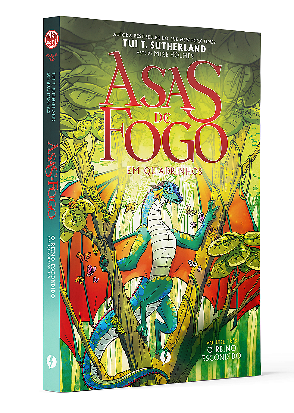 Livro Asas de fogo: o reino escondido em quadrinhos - seg...