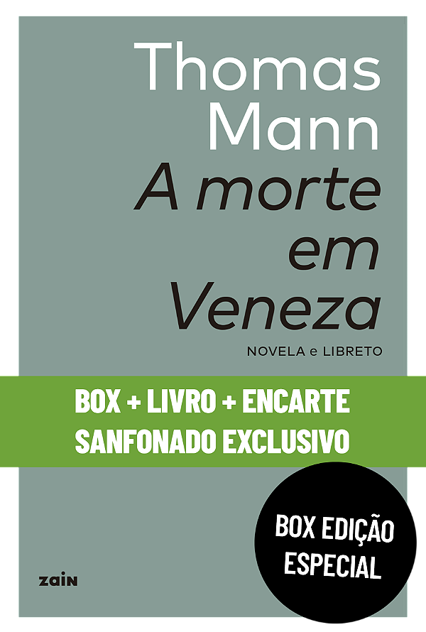 Livro A Morte Em Veneza (Box - Edição Limitada)
