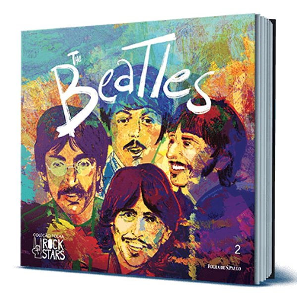 Livro Coleção Folha rock stars - Beatles