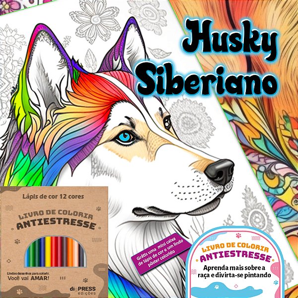 Livro Husky Siberiano
