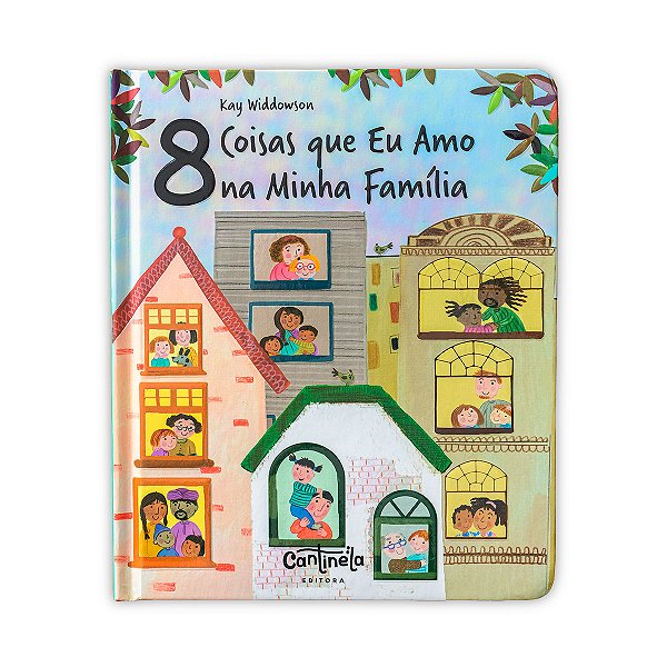 Livro 8 coisas que eu amo na minha família
