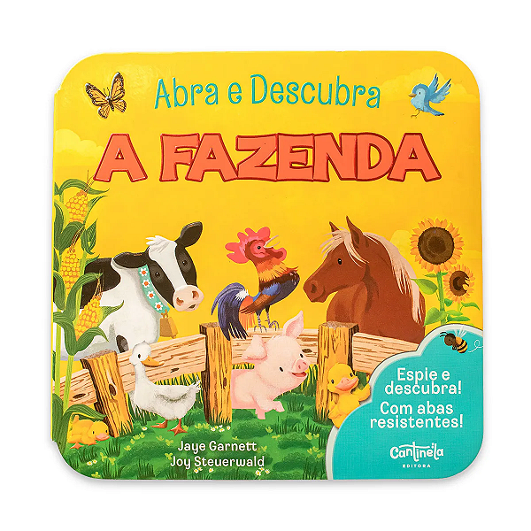 Livro Abra E Descubra: A Fazenda