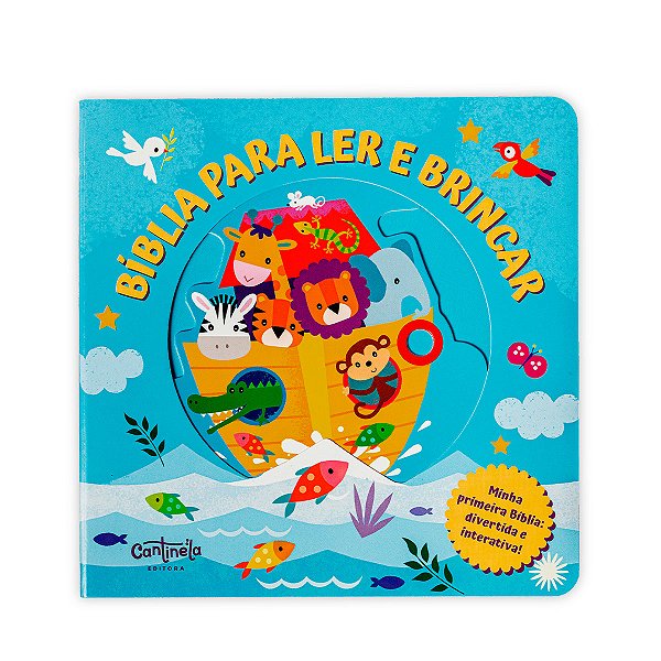 Livro Bíblia para ler e brincar