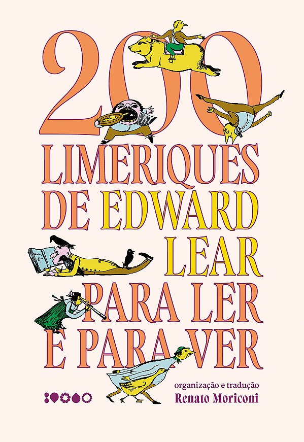 Livro 200 limeriques de Edward Lear para ler e para ver