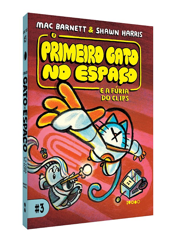 Livro O Primeiro Gato no Espaço e a fúria do clips