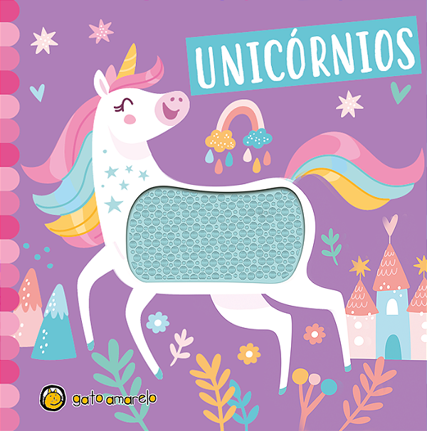 Livro Mundo de texturas: unicórnios