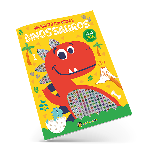 Livro Brilhantes Coloridos - Dinossauros