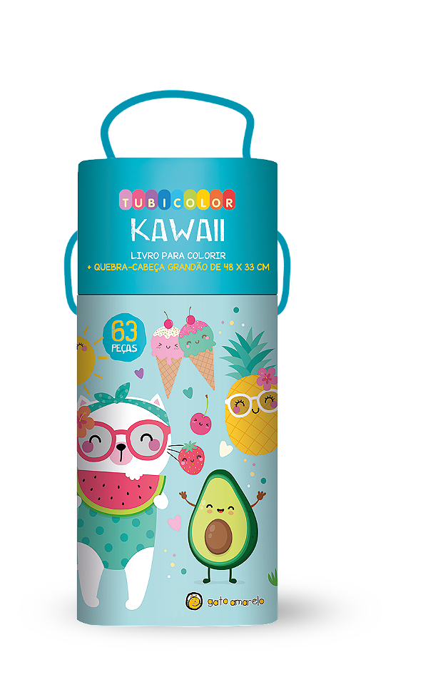 Livro Tubi Color - Kawaii