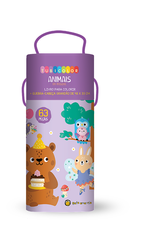 Livro Tubi Color - Animais Do Bosque