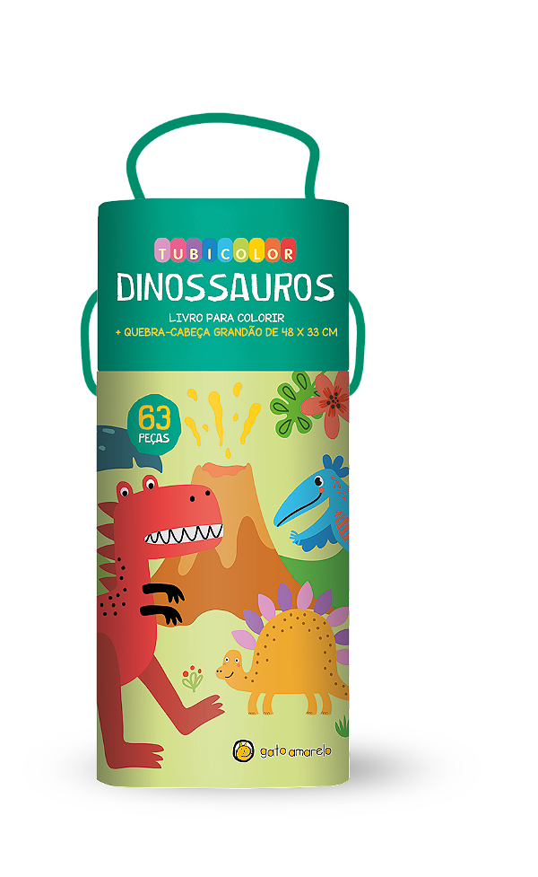 Livro Tubi Color - Dinossauros