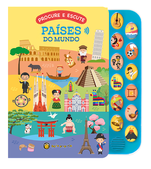 Livro Procure E Escute - Paises Do Mundo