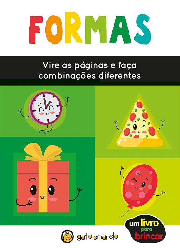 Livro Um livro para Brincar - Formas (Volume 1)