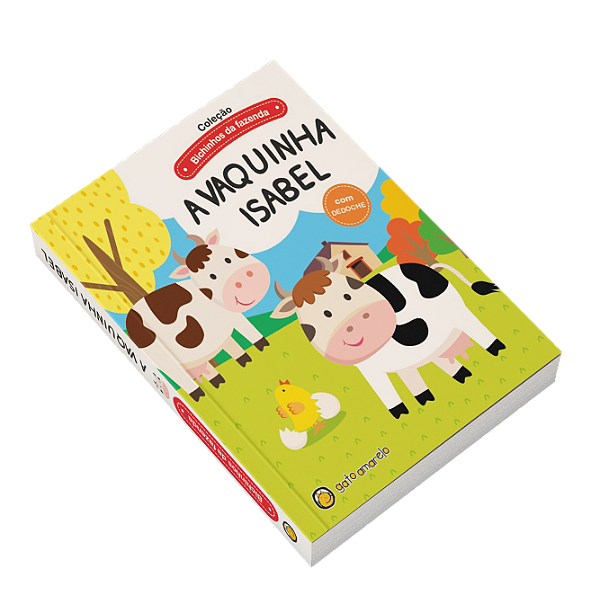 Livro Bichinhos da fazenda - A vaquinha Isabel