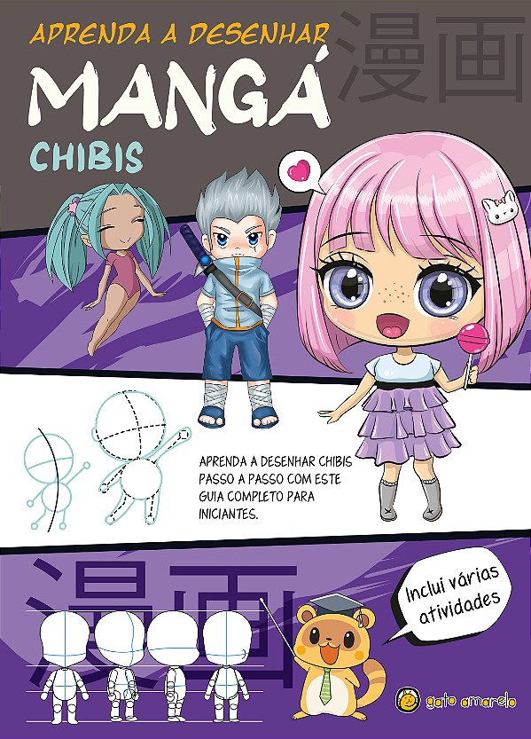 Livro Aprenda a desenhar mangá - chibis