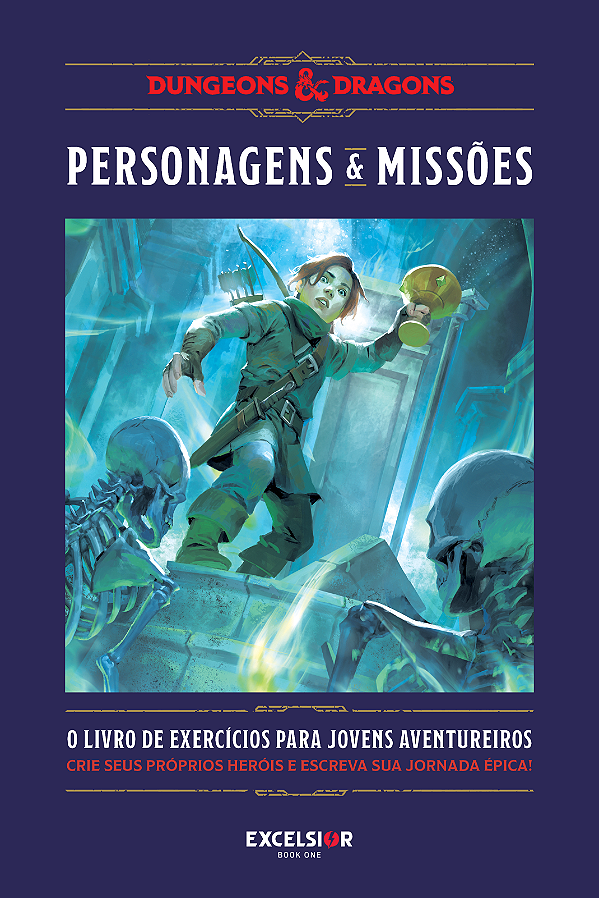 Livro Dungeons & dragons: personagens & missões