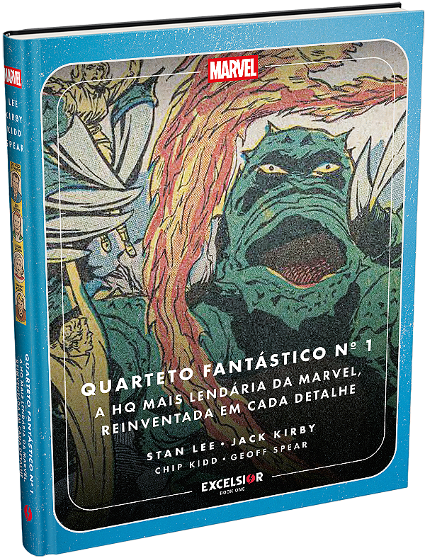 Livro Quarteto Fantástico Nº 1 - A HQ mais lendária da Ma...