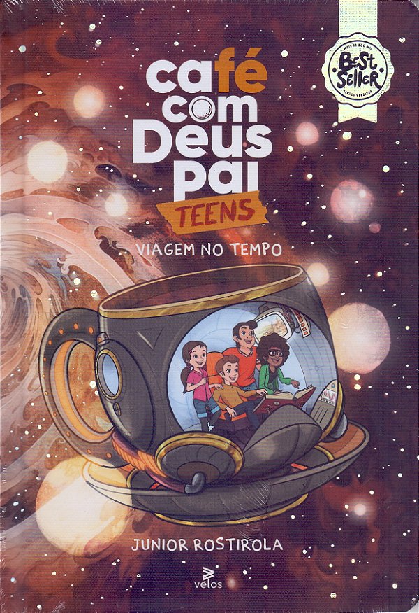 Livro Café com Deus Pai Teens 2025: viagem no tempo