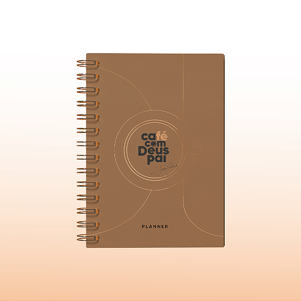 Livro Planner Café Com Deus Pai - 2025
