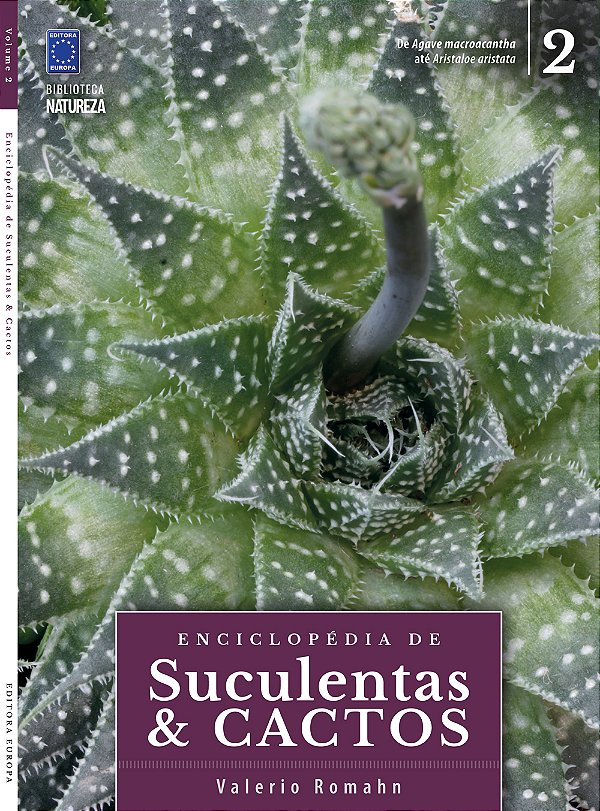 Livro Enciclopédia de Suculentas & Cactos - Volume 2