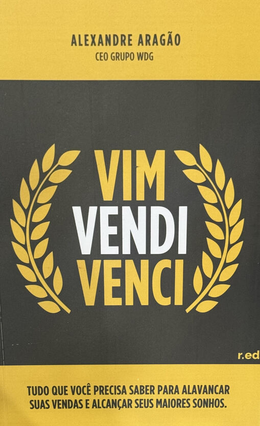 Livro Vim Vendi Venci