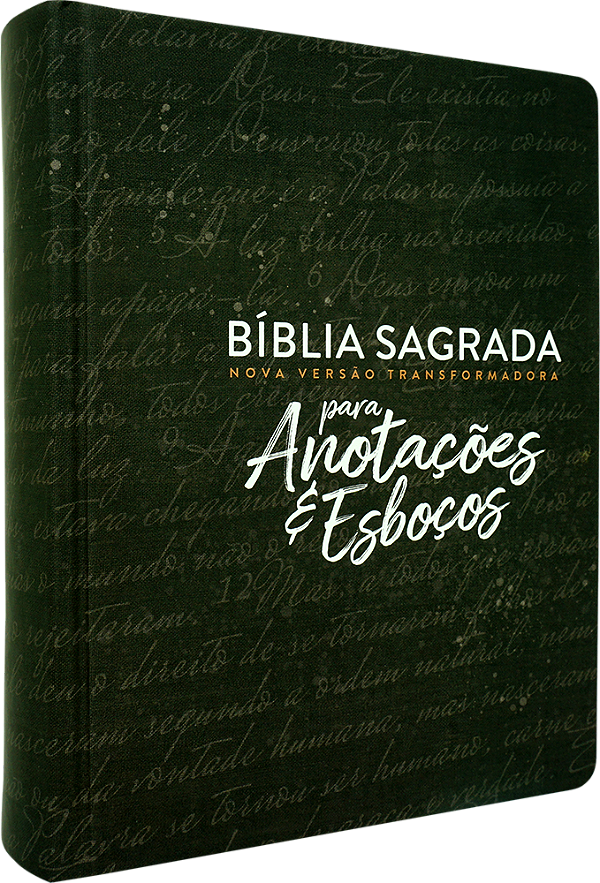 Livro Bíblia Sagrada Nova Versão Transformadora: Para ano...
