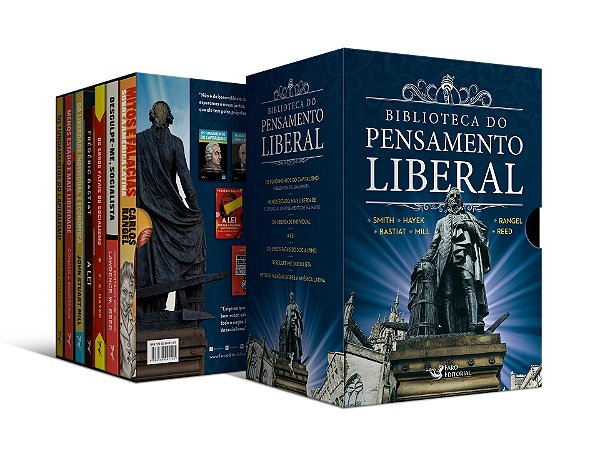 Livro Box Biblioteca do pensamento liberal