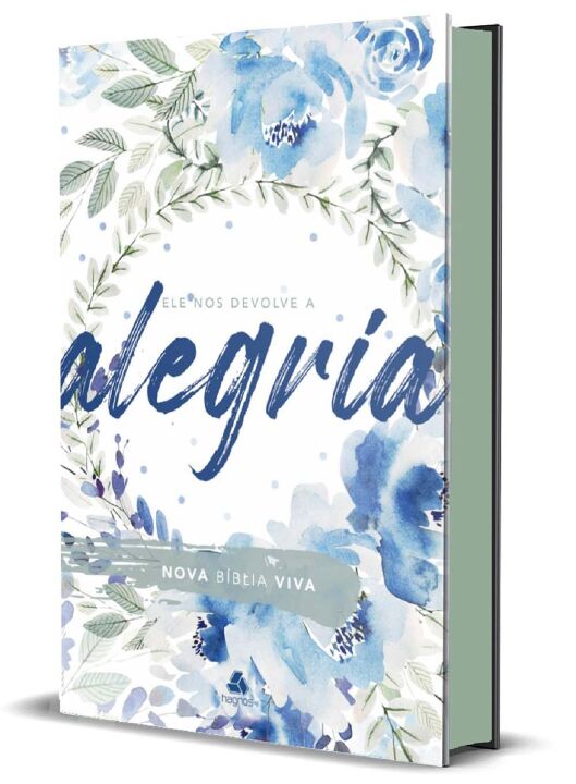 Livro Nova Bíblia Viva - Alegria