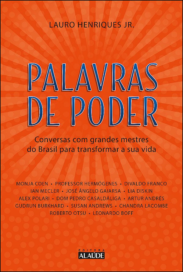 Livro Palavras de poder: conversas com grandes mestres do...