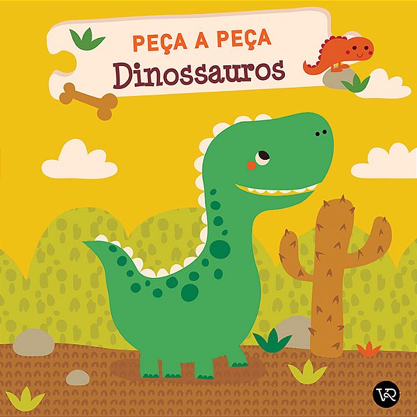Livro Peça a peça: Dinossauros (Volume 1)