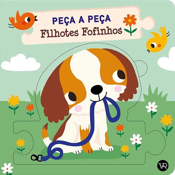 Livro Peça a peça: Filhotes Fofinhos (Volume 5)