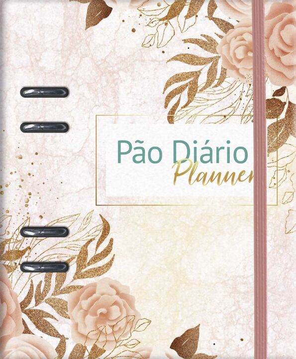 Livro Planner Pao Diario - Rosas 2022