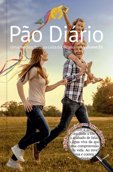 Livro Pão Diário Volume 25 Letra Gigante - Famíia