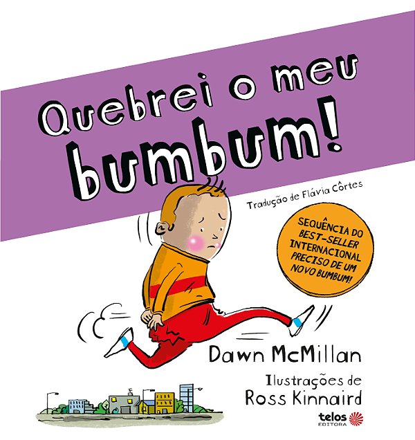 Livro Quebrei meu bumbum!