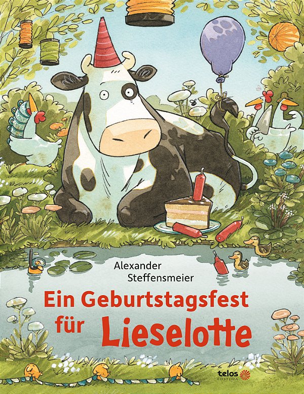 Livro Ein Geburtstagsfest Für Lieselotte