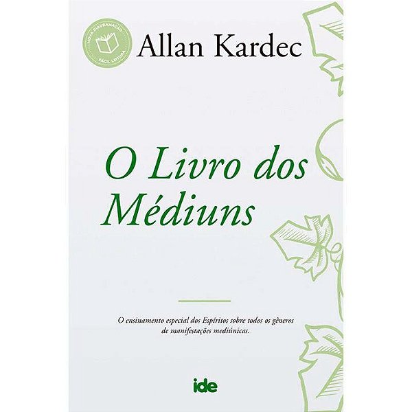 Livro O Livro dos Médiuns